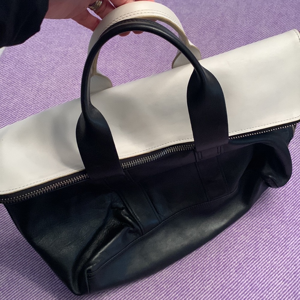 Phillip Lim 31 Hour black and white bag